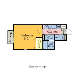 CSR【2階】の間取り