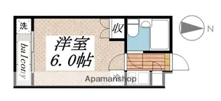 ジュネパレス越谷第02【2階】の間取り