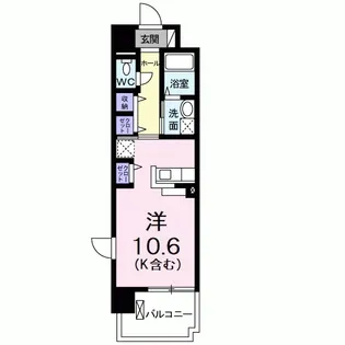 ネクサス千間台【1階】の間取り