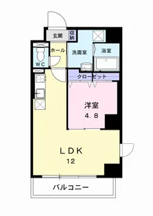 プレ・アビタシオン春日部Ⅲ【4階】の間取り
