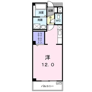 エステビエント【2階】の間取り