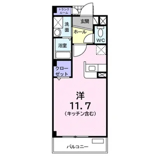 グレイス【2階】の間取り