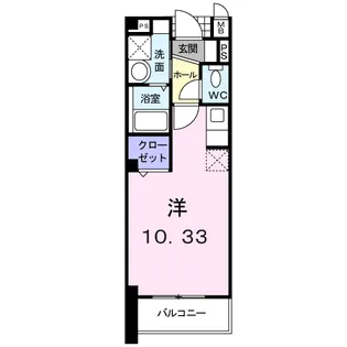 シャン・アビタシオン【2階】の間取り