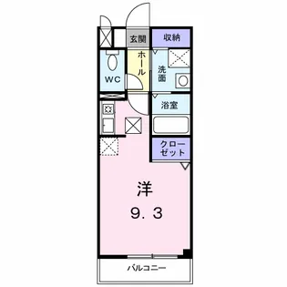 ヴィオレット【1階】の間取り