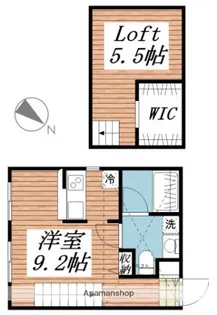 PRINCIPESSA LUCE【1階】の間取り