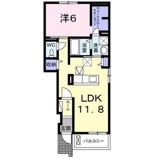 カンタービレ【1階】の間取り