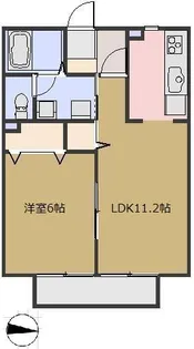 プライムコート豊春【203号室号室】の間取り