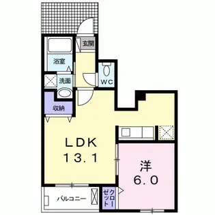 髙祖Ⅱ【1階】の間取り