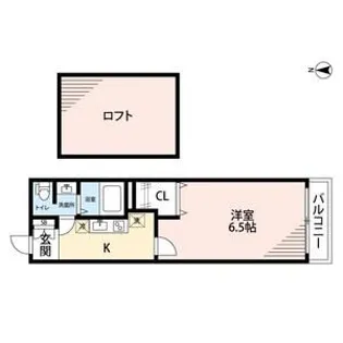 ウエストハイム大袋【2階】の間取り