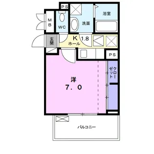 グラン メゾン【1階】の間取り