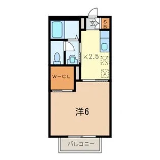 GRANCEED KOMIYA【2階】の間取り