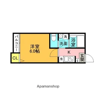 埼玉県春日部市南1丁目【アパート】の間取り