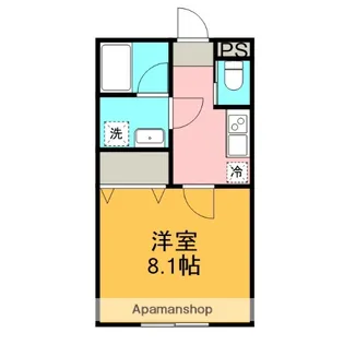 AMBITION BINGO【1階】の間取り