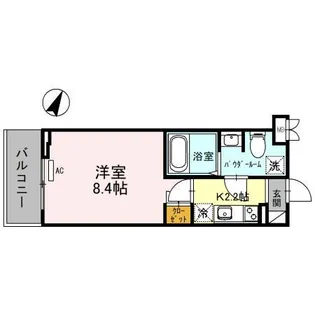 LAULE’A越谷【5階】の間取り