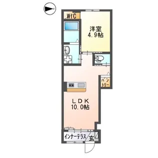 メゾン ウィステリア【1階】の間取り