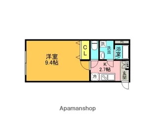 埼玉県春日部市南4丁目【アパート】の間取り