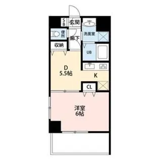 メゾン・ド・モエ【5階】の間取り