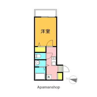 ラウレア北越谷【2階】の間取り