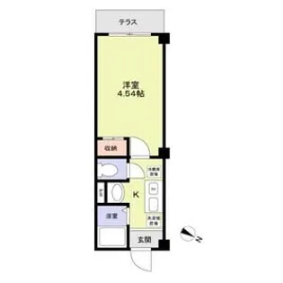 コモドせんげん台【3階】の間取り