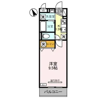 シャルム【1階】の間取り