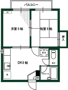 ABタウンパレス【3階】の間取り