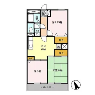 M.Sマンション【3階】の間取り