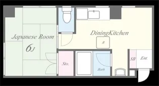 メゾン福嶋【3-A号室】の間取り