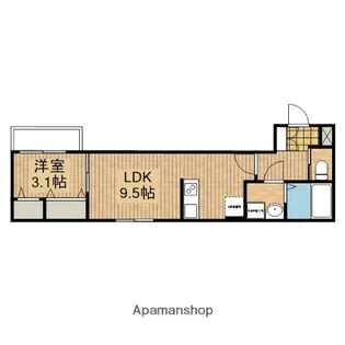 KEIAI RESIDENCE 北越谷Ⅲ【1階】の間取り