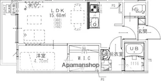 KEIAI RESIDENCEせんげん台Ⅲ【3階】の間取り