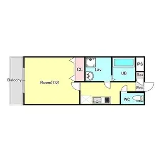 ジーメゾン春日部緑町【302号室】の間取り