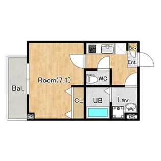 (仮称)ジーメゾン春日部緑町ルヴェール【3階】の間取り