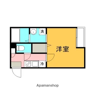 イーストヴィラ武里【1階】の間取り