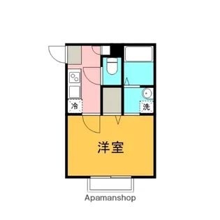 イーストヴィラ武里【1階】の間取り