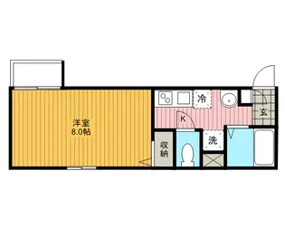 リブリ・ROOMY’S【2階】の間取り