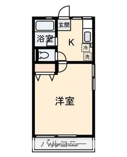 広進コーポ【201号室】の間取り