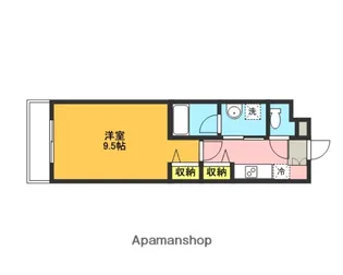 埼玉県さいたま市浦和区上木崎1丁目【マンション】の間取り