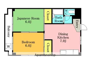 グリーンハイツ浦和【4階】の間取り