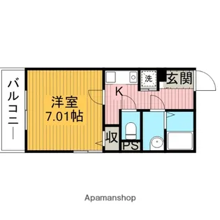 ONE’S STAGE上落合Ⅴ【2階】の間取り