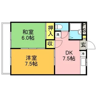 コートシティヒル【103号室】の間取り