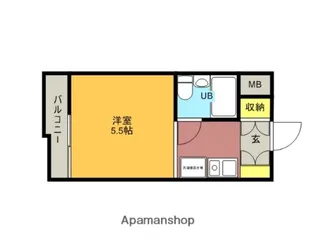 TOP与野第1【402号室】の間取り