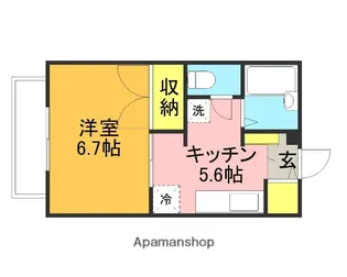 メゾン・サンステージⅢ【1階】の間取り