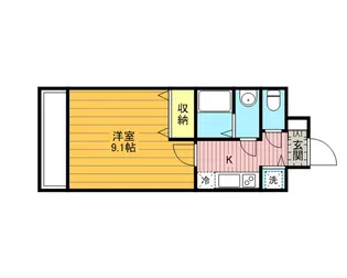 アイビーテラス【1階】の間取り