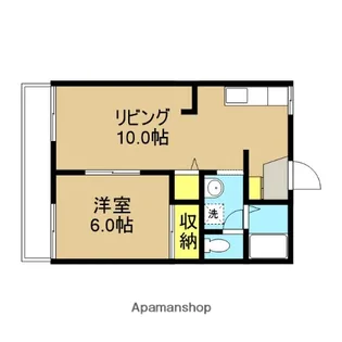 ひまわりハイツ【202号室】の間取り