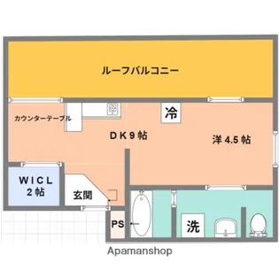 フェニックス与野【4階】の間取り