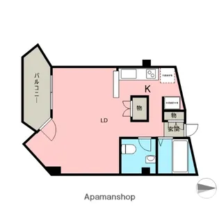 プチボワ館【3階】の間取り