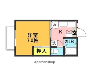 ドリームハイツ21【202号室】の間取り