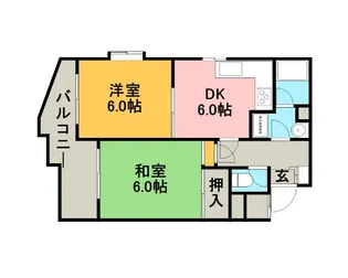 エスポワール与野【4階】の間取り
