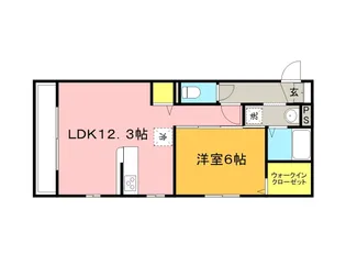マグノリア【3階】の間取り