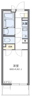 クレイノ西与野【4階】の間取り