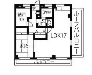 石田マンション【4階】の間取り